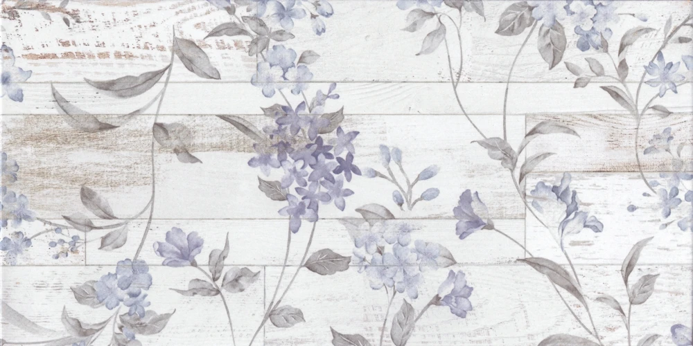 Плитка настенная Global Tile San Remo Белый Панно Часть 2 25x50 см (GT15VG)